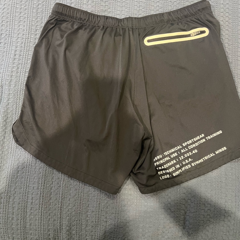 Black  Large ASRV shorts